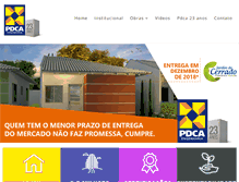 Tablet Screenshot of pdcaeng.com.br